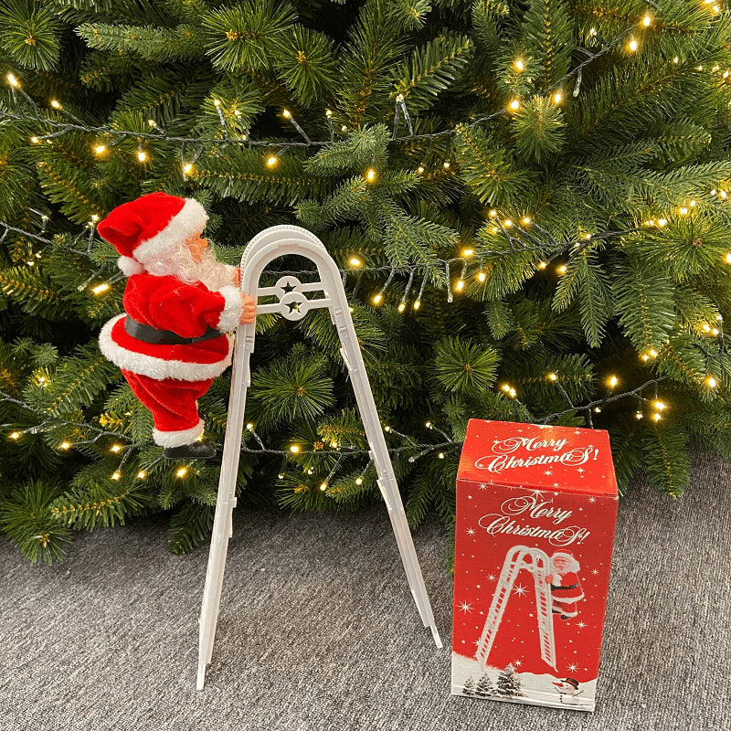 Electric Climbing Santa