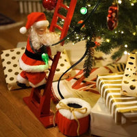 Climbing Santa(Red Ladder)