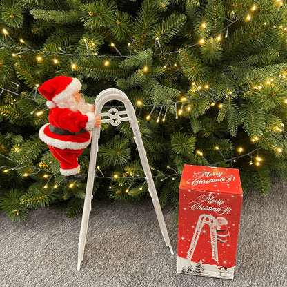 Electric Climbing Santa