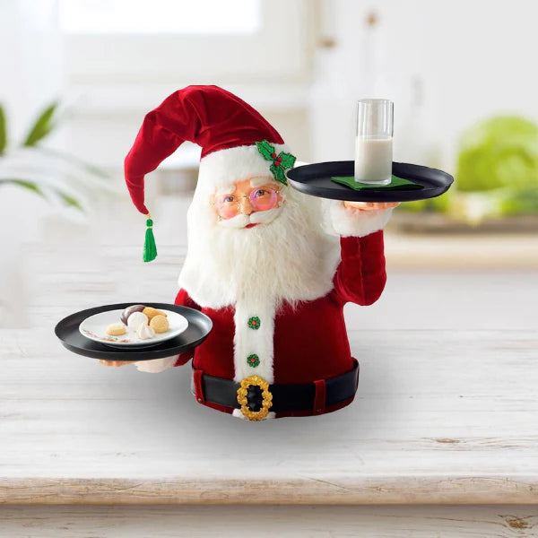 Santa Snack Stand Holiday Party Decoration